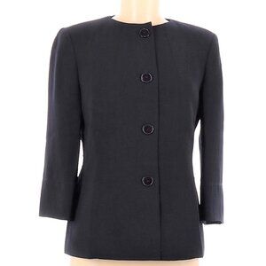 Kasper Dark Blue‎ Blazer Jacket Size 6